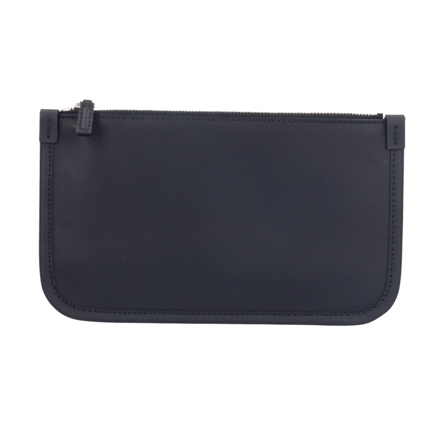 Gucci Beige Navy Canvas Leather Handbag (Pre-Owned)