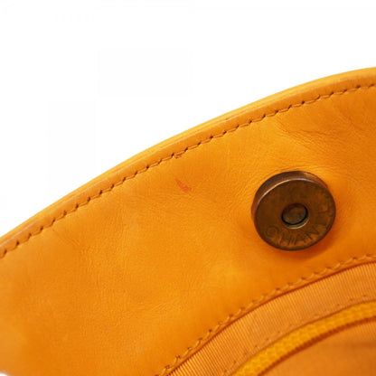 Chanel Orange Leather Tote Bag (Pre-Owned)