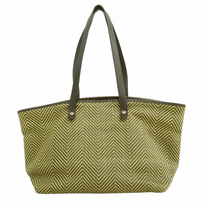 Hermes Beige Polyester Tote Bag (Pre-Owned)