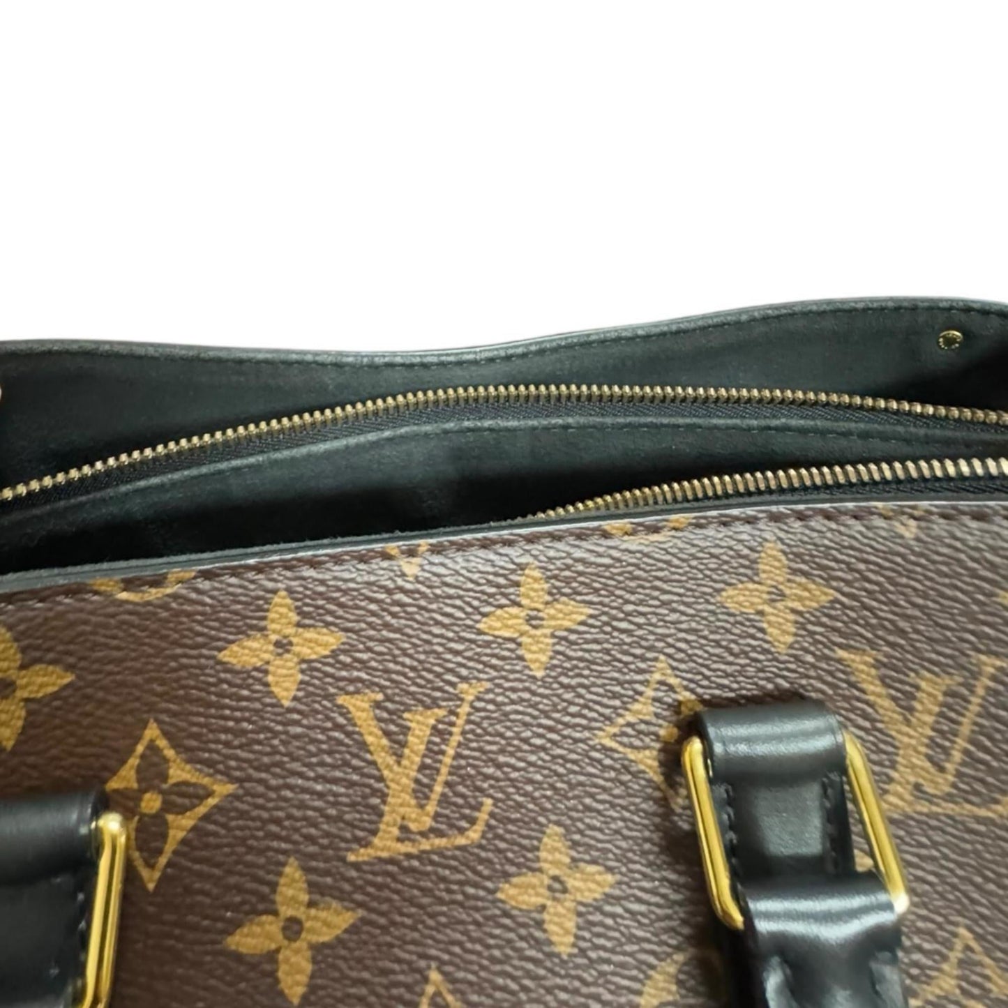Louis Vuitton Monogram Black Brown Monogram Monogram Shoulder Bag (Pre-Owned)