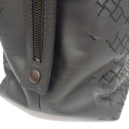 Bottega Veneta Gray Leather Tote Bag (Pre-Owned)