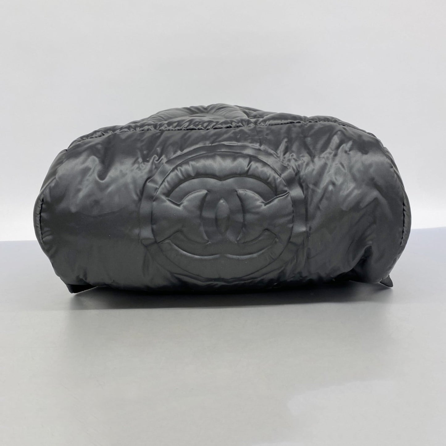 Chanel Black Nylon Backpack (Pre-Owned)