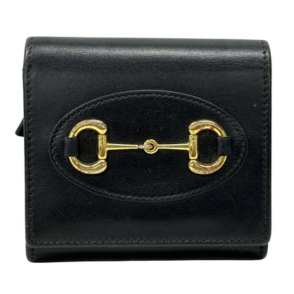 Gucci Black Leather Wallet (Bi-Fold) (Pre-Owned)
