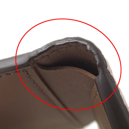 Louis Vuitton Magnolia Pink Leather Middle Wallet (Tri-Fold) (Pre-Owned)