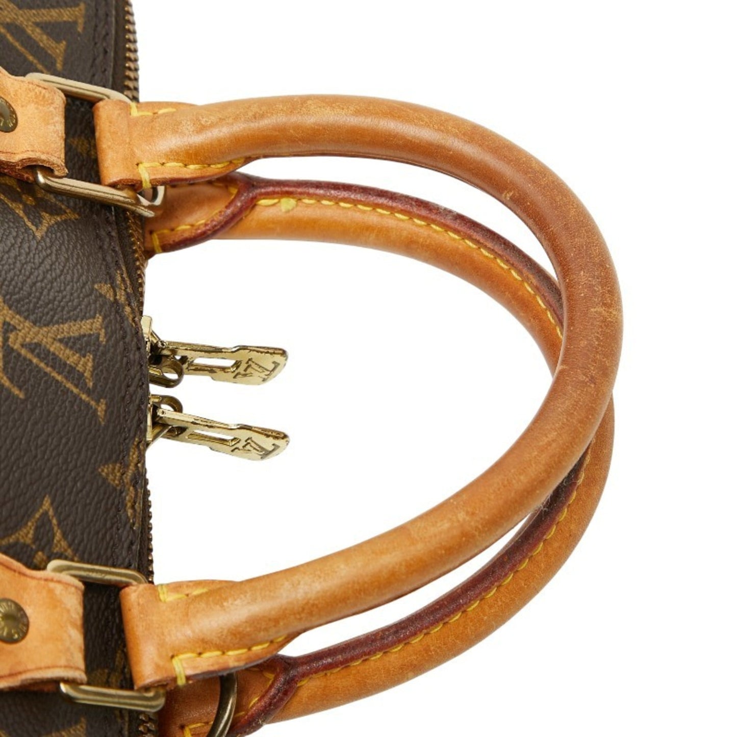 Louis Vuitton Brown Pvc Leather Handbag (Pre-Owned)