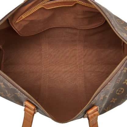 Louis Vuitton Brown Pvc Leather Boston Bag Shoulder Bag (Pre-Owned)