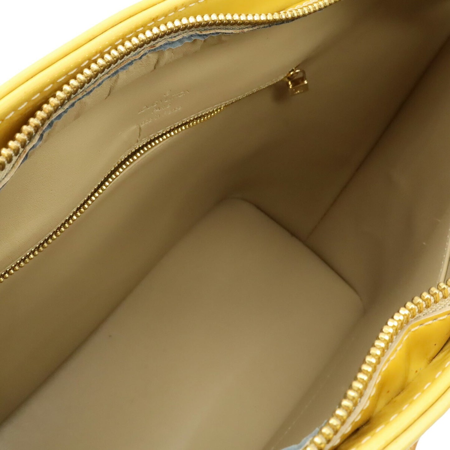 Louis Vuitton Monogram Vernis Beige Shoulder Bag Tote Bag (Pre-Owned)