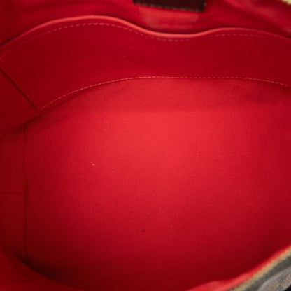 Louis Vuitton Brown Pvc Leather Handbag Shoulder Bag (Pre-Owned)