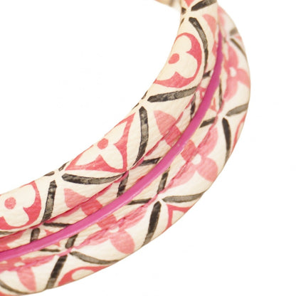 Louis Vuitton Pink White Handbag (Pre-Owned)