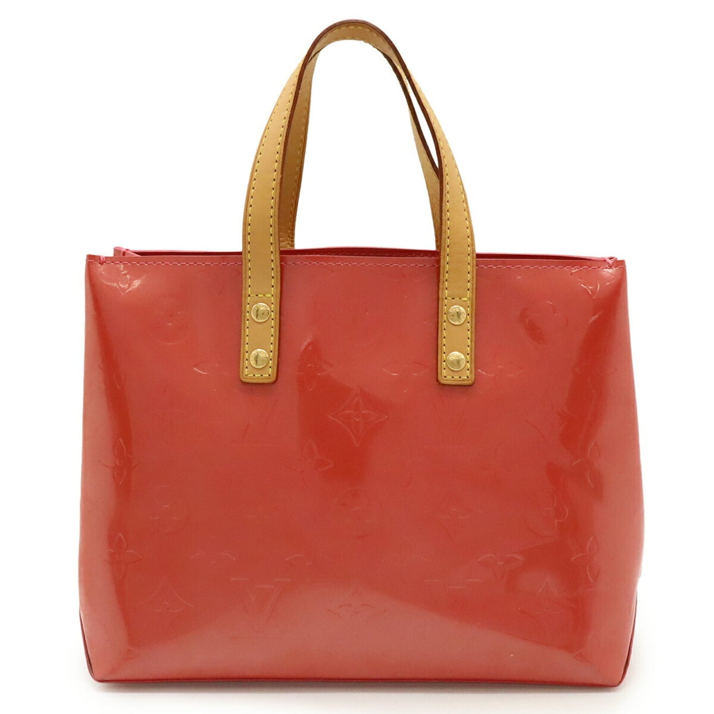 Louis Vuitton Monogram Vernis Framboise Handbag Tote Bag (Pre-Owned)