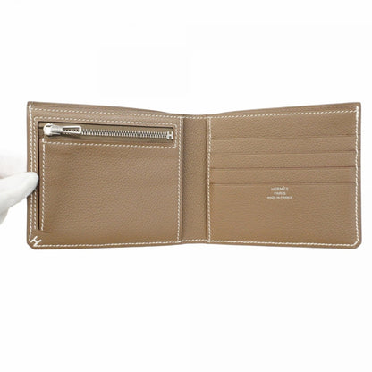 Hermes Etoupe Gray Wallet (Bi-Fold) (Pre-Owned)