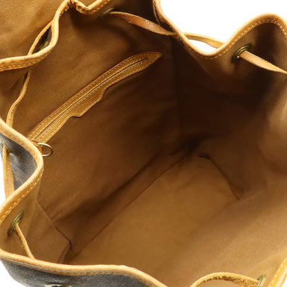 Louis Vuitton Brown Pvc Backpack Shoulder Bag (Pre-Owned)