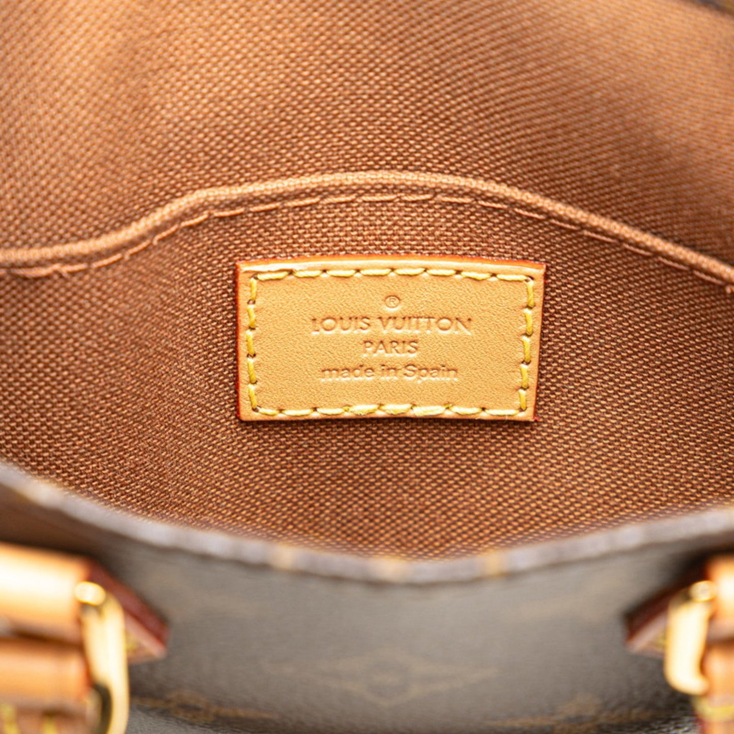 Louis Vuitton Brown Pvc Leather Handbag Shoulder Bag (Pre-Owned)