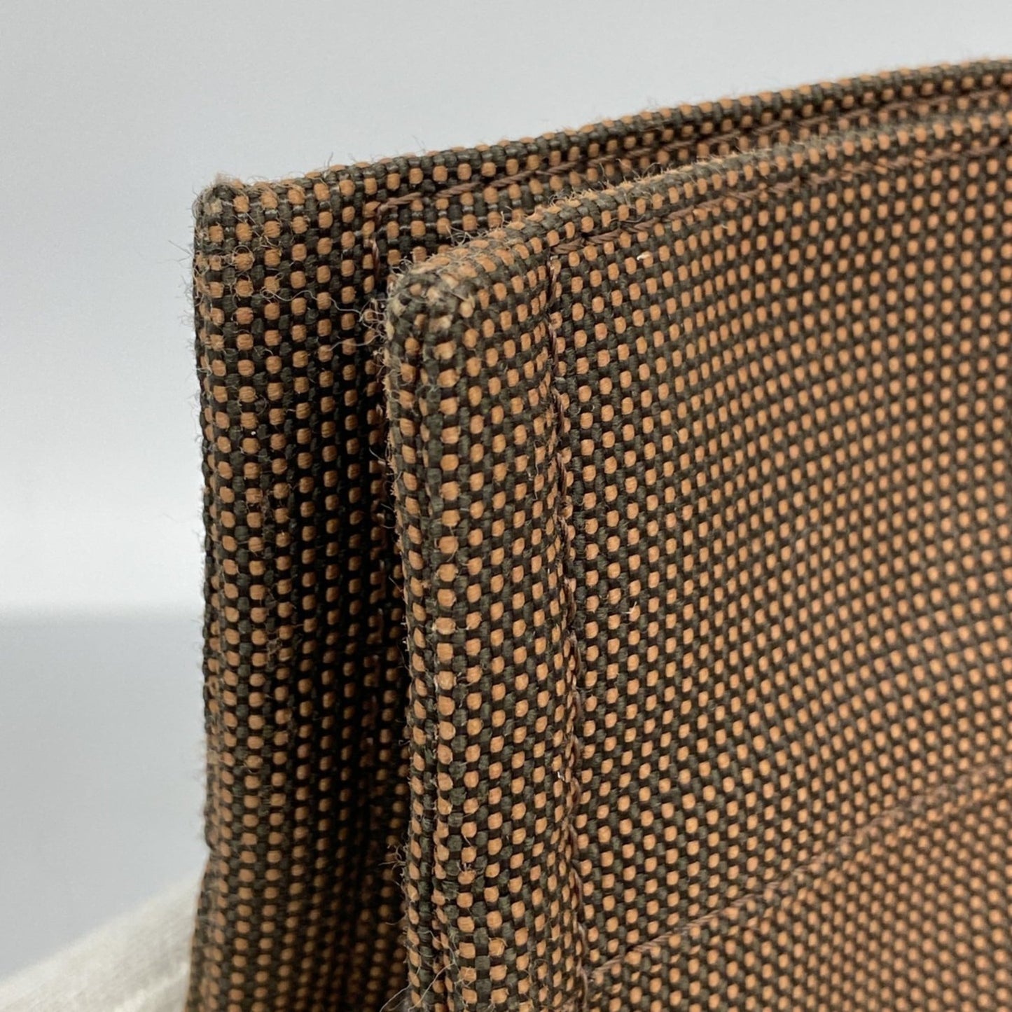 Hermes Brown Canvas Tote Bag (Pre-Owned)