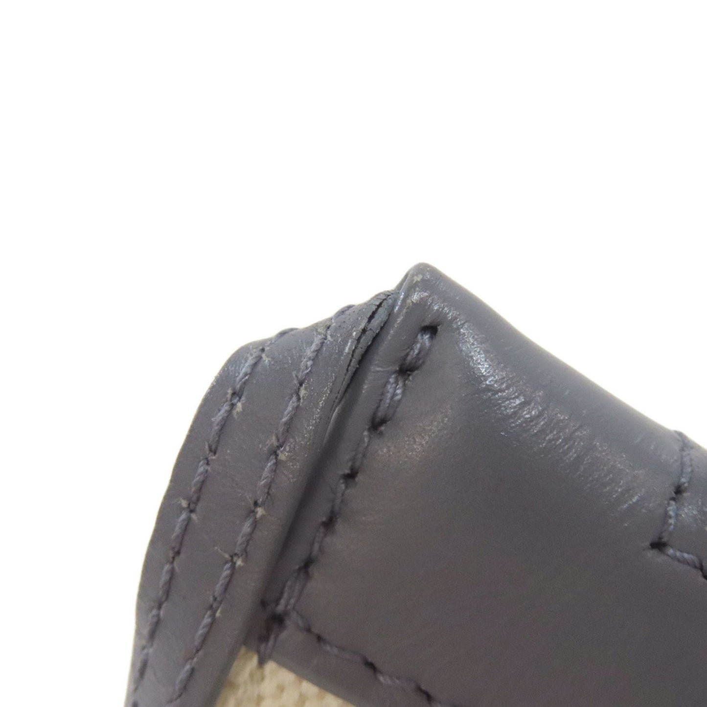 Balenciaga Gray White Canvas Tote Bag (Pre-Owned)