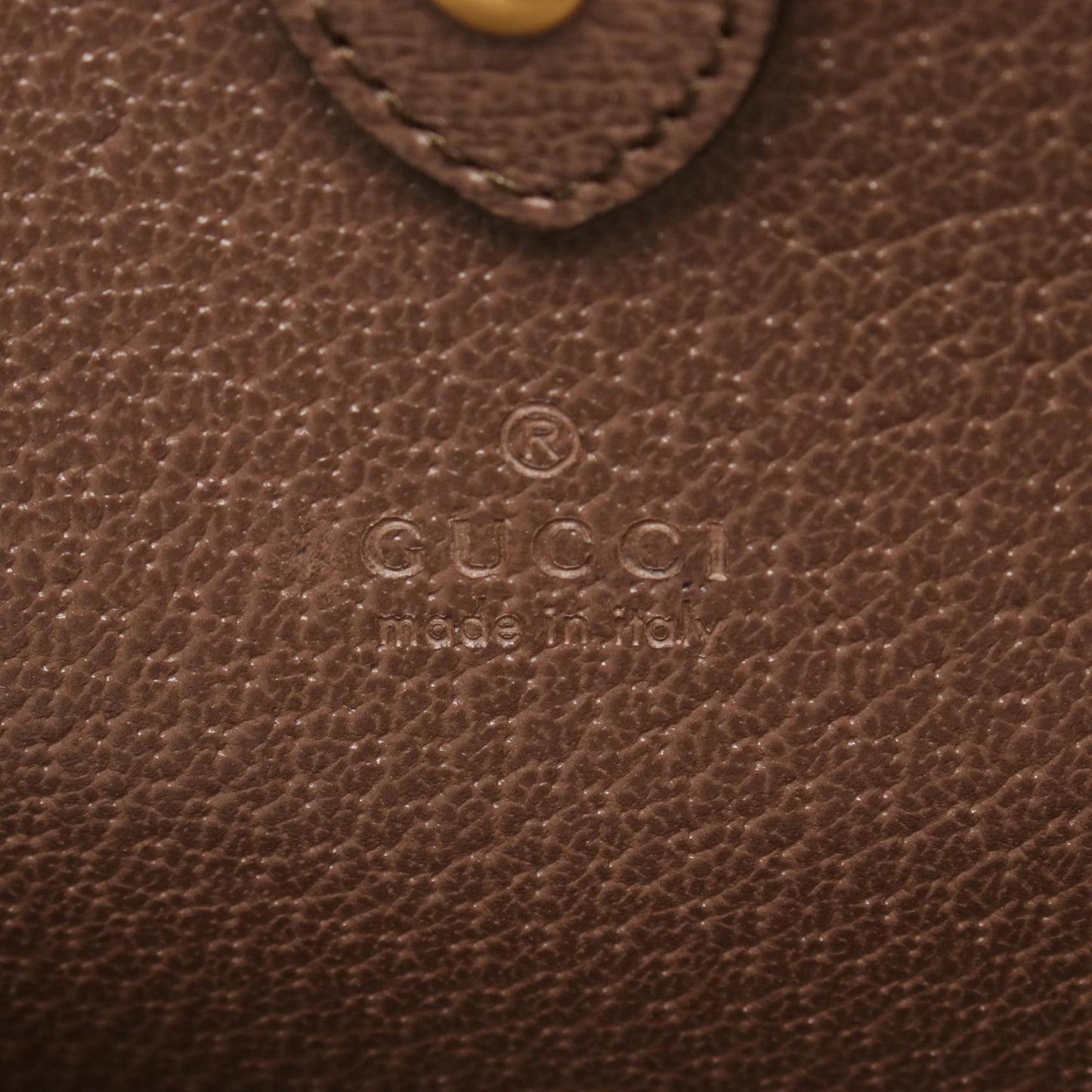 Gucci Beige Brown Multi-Color Gg Supreme Leather Handbag Tote Bag (Pre-Owned)