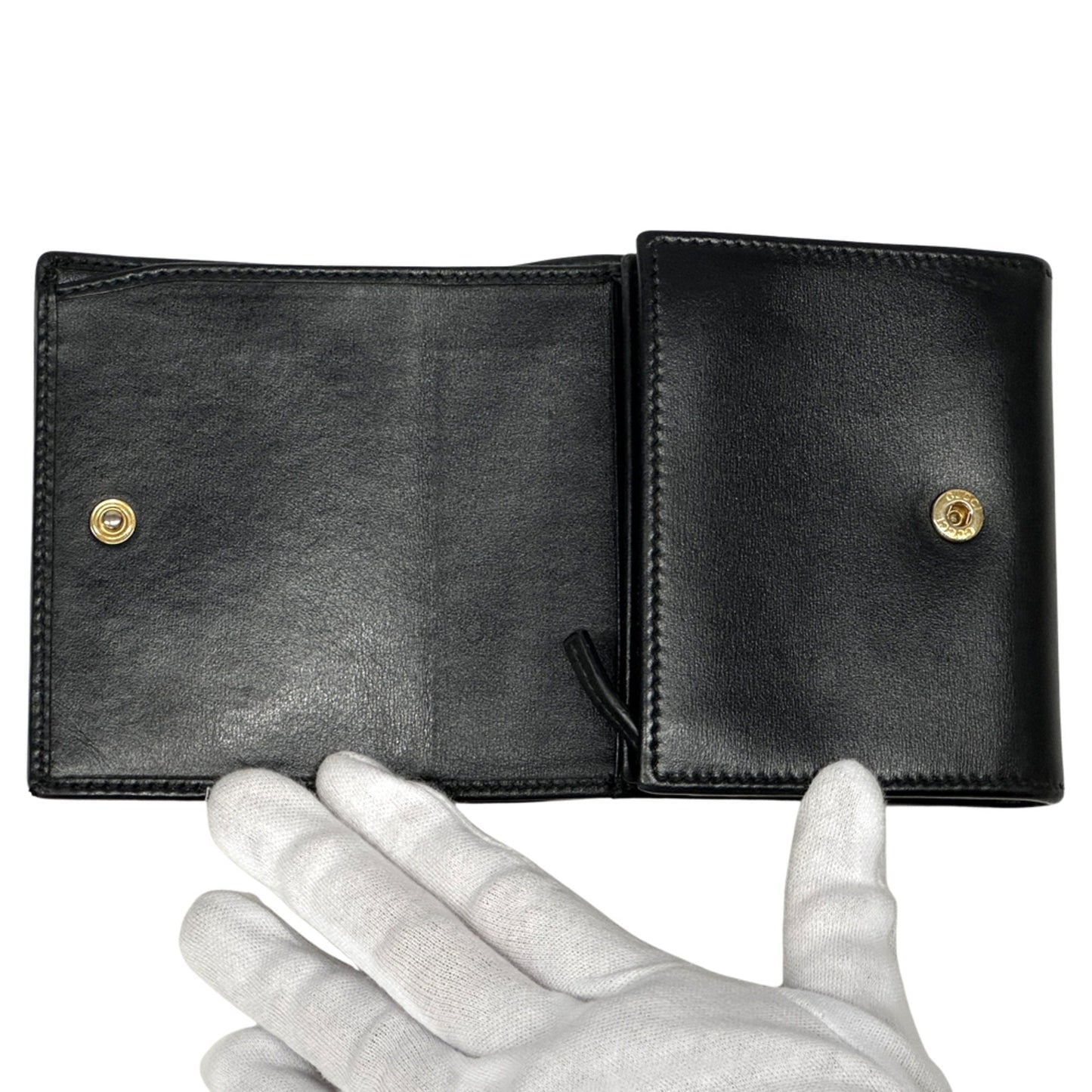 Gucci Black Leather Wallet (Bi-Fold) (Pre-Owned)