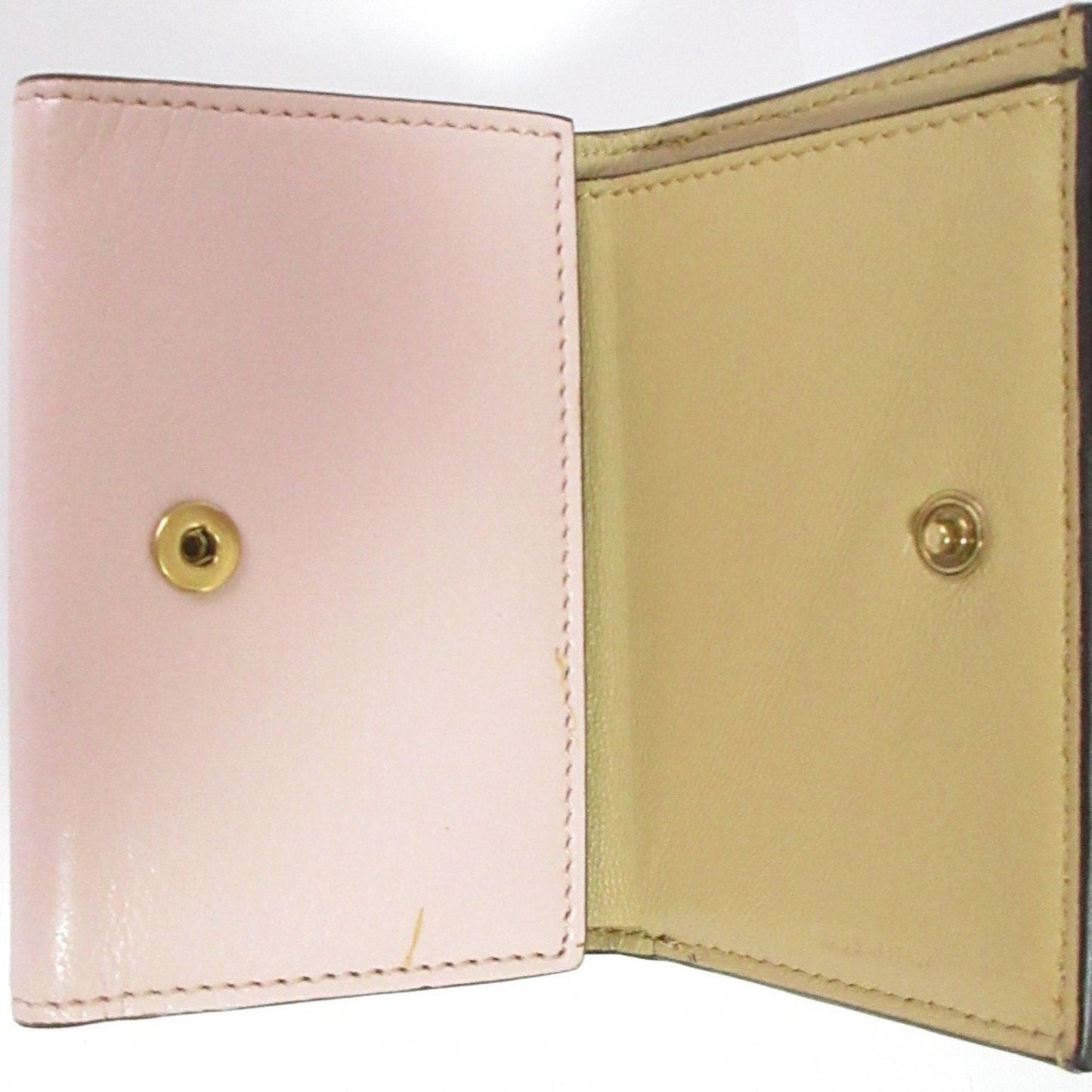 Givenchy Orange Pink Wallet (Tri-Fold) (Pre-Owned)