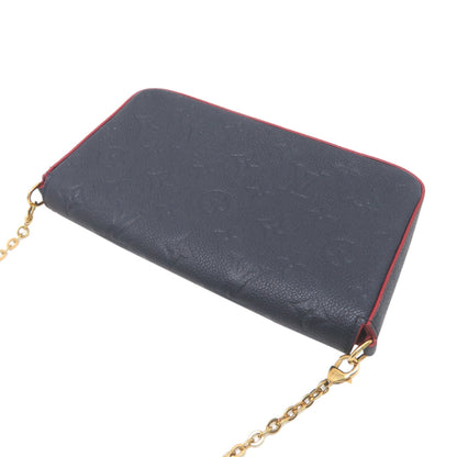 Louis Vuitton Marine Rouge Navy Monogram Empreinte Pouch Shoulder Bag (Pre-Owned)
