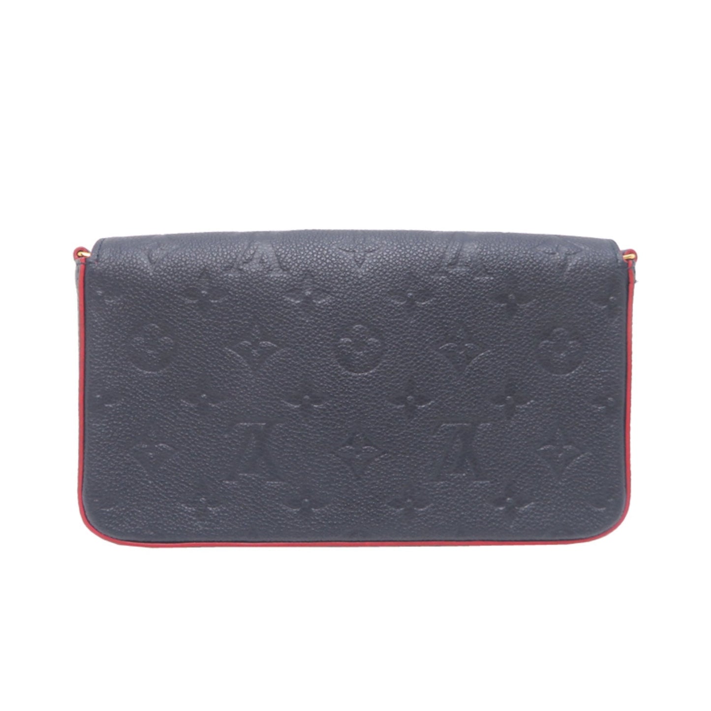 Louis Vuitton Marine Rouge Navy Monogram Empreinte Pouch Shoulder Bag (Pre-Owned)