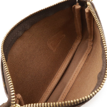 Louis Vuitton Brown Pvc Pochette Pouch (Pre-Owned)
