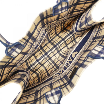 Christian Dior Navy Canvas Tote Bag (Pre-Owned)