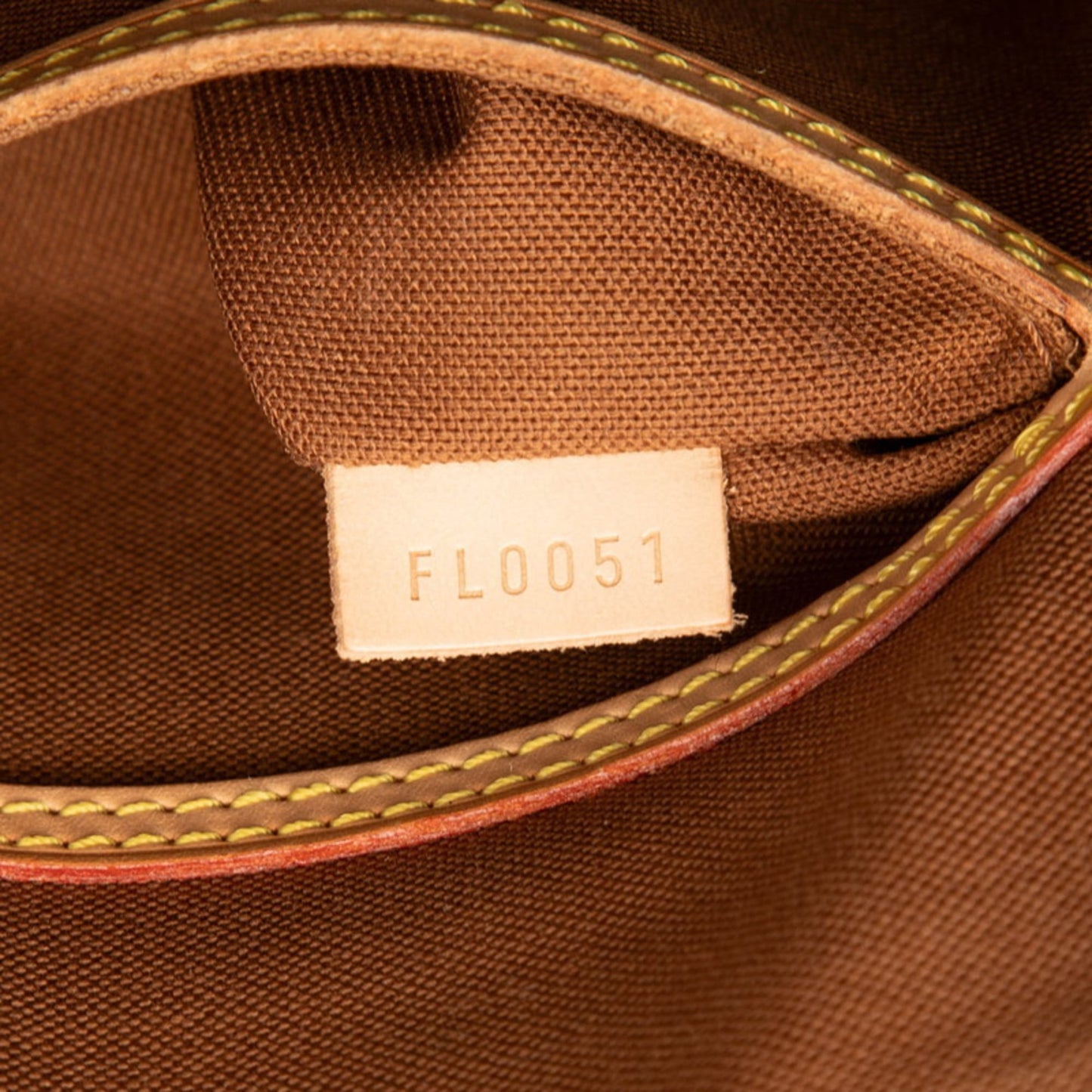 Louis Vuitton Brown Pvc Leather Handbag (Pre-Owned)