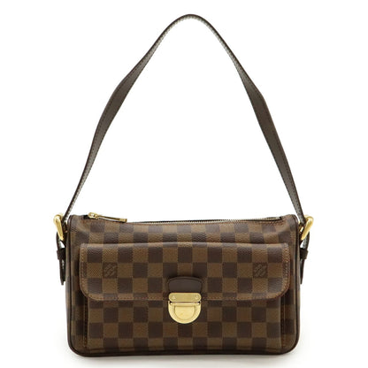 Louis Vuitton Brown Pvc Shoulder Bag (Pre-Owned)