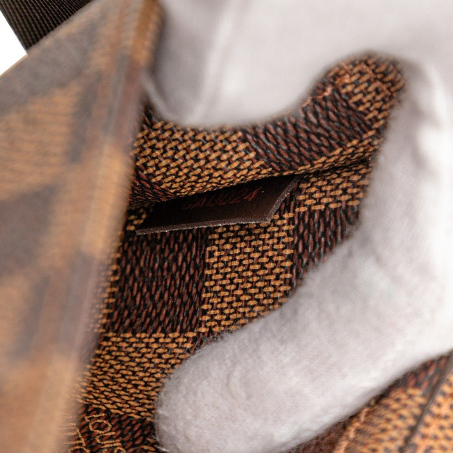 Louis Vuitton Brown Pvc Leather Shoulder Bag Sling Bag (Pre-Owned)