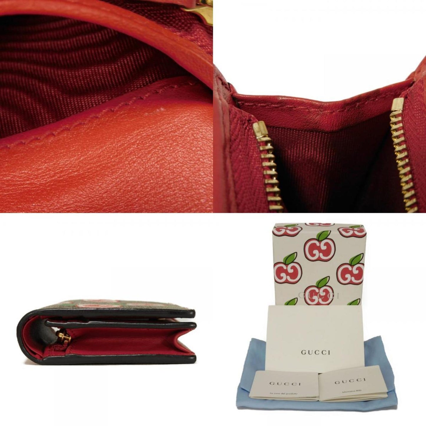 Gucci Beige Gg Supreme Canvas Elastane Wallet (Bi-Fold) (Pre-Owned)