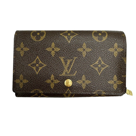 Louis Vuitton Brown Monogram Wallet (Bi-Fold) (Pre-Owned)