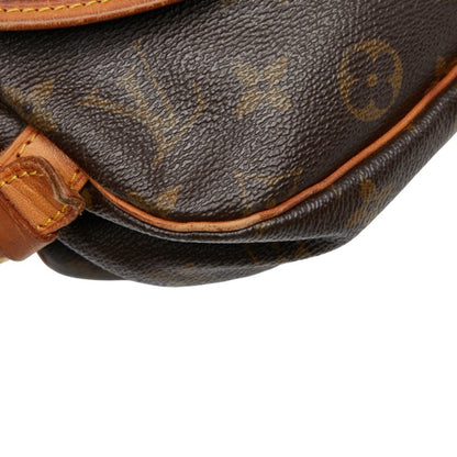 Louis Vuitton Brown Pvc Leather Shoulder Bag (Pre-Owned)