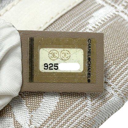 Chanel Beige Nylon Tote Bag (Pre-Owned)