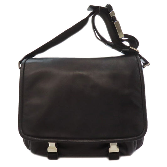 Prada Black Leather Shoulder Bag (Pre-Owned)