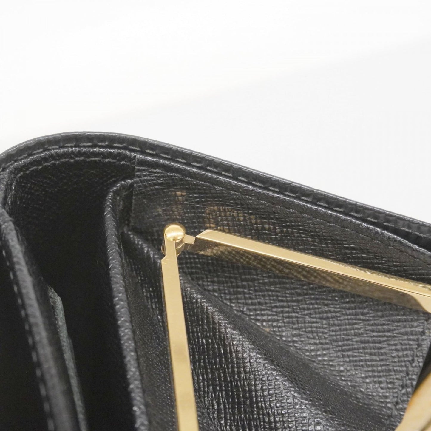 Louis Vuitton Noir Wallet (Bi-Fold) (Pre-Owned)