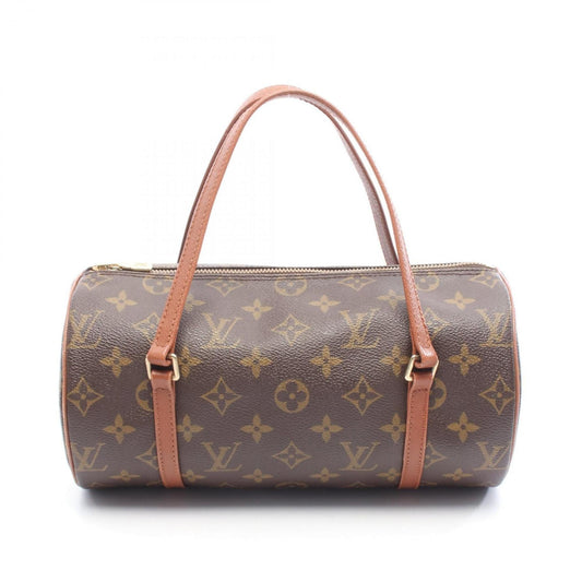 Louis Vuitton Brown Monogram Pvc Coated Canvas Leather Handbag (Pre-Owned)