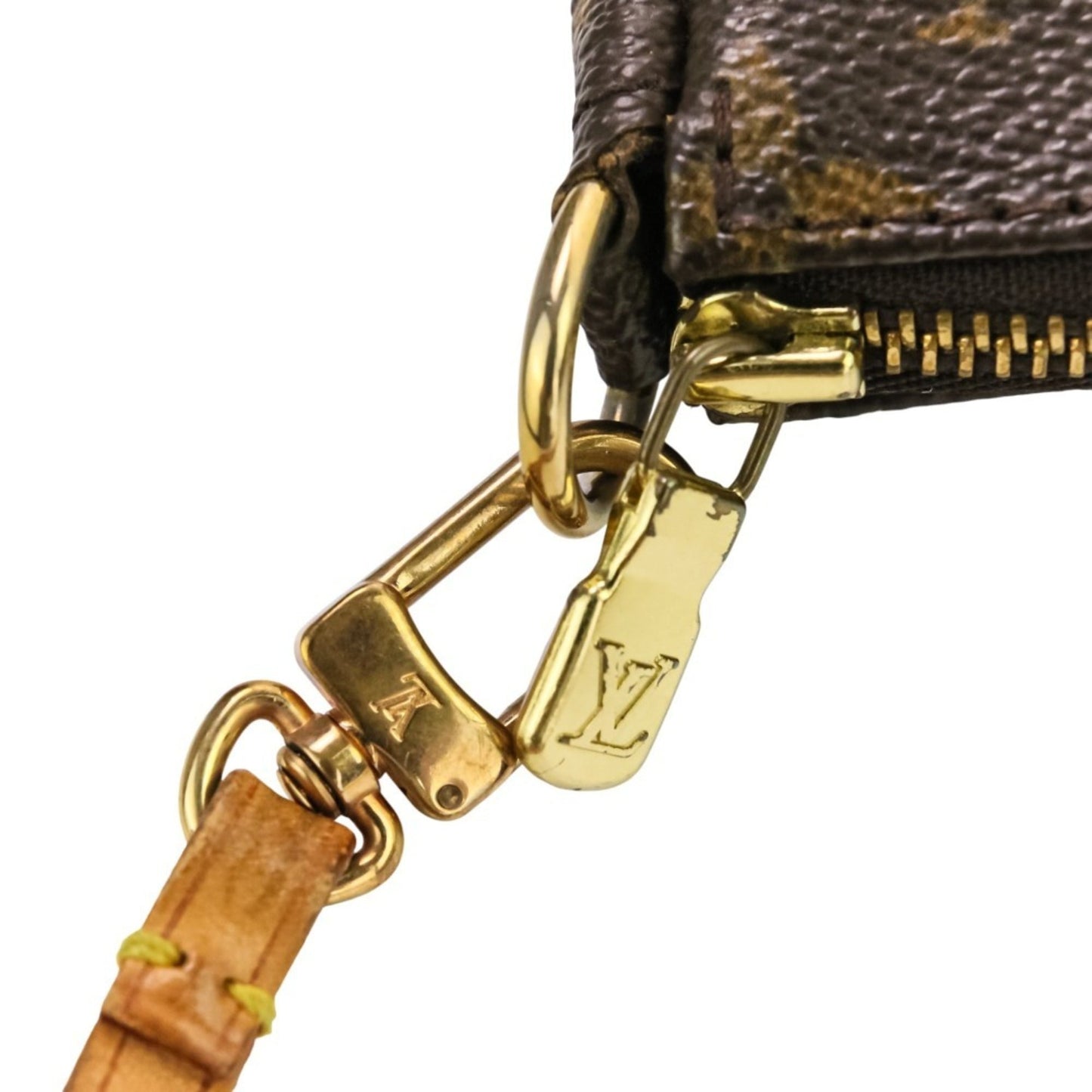 Louis Vuitton Brown Monogram Monogram Pochette Pouch (Pre-Owned)