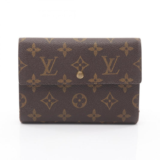 Louis Vuitton Brown Monogram Monogram Wallet (Tri-Fold) (Pre-Owned)