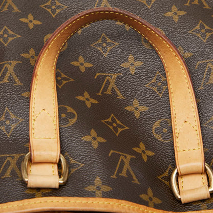 Louis Vuitton Brown Pvc Leather Handbag (Pre-Owned)