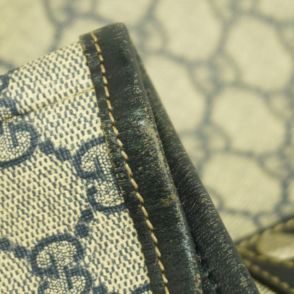 Gucci Navy Pvc Tote Bag (Pre-Owned)