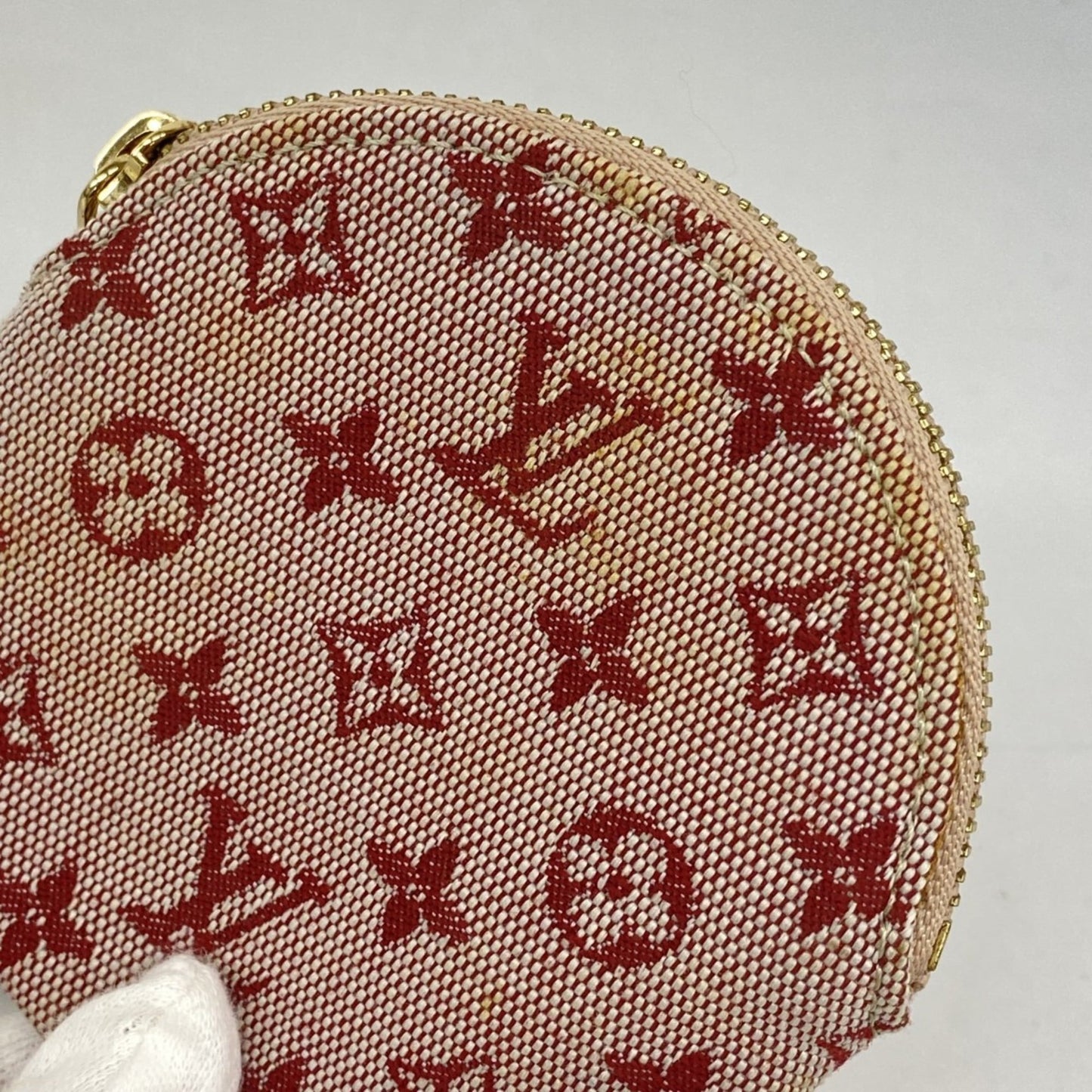 Louis Vuitton Cerise Coin Purse/Coin Case (Pre-Owned)