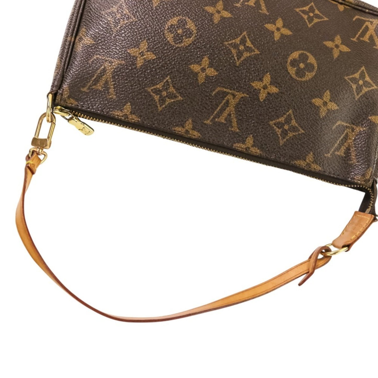 Louis Vuitton Brown Monogram Monogram Pochette Pouch (Pre-Owned)