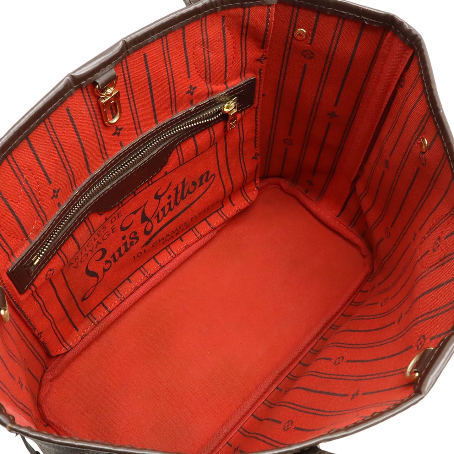 Louis Vuitton Brown Pvc Shoulder Bag Tote Bag (Pre-Owned)