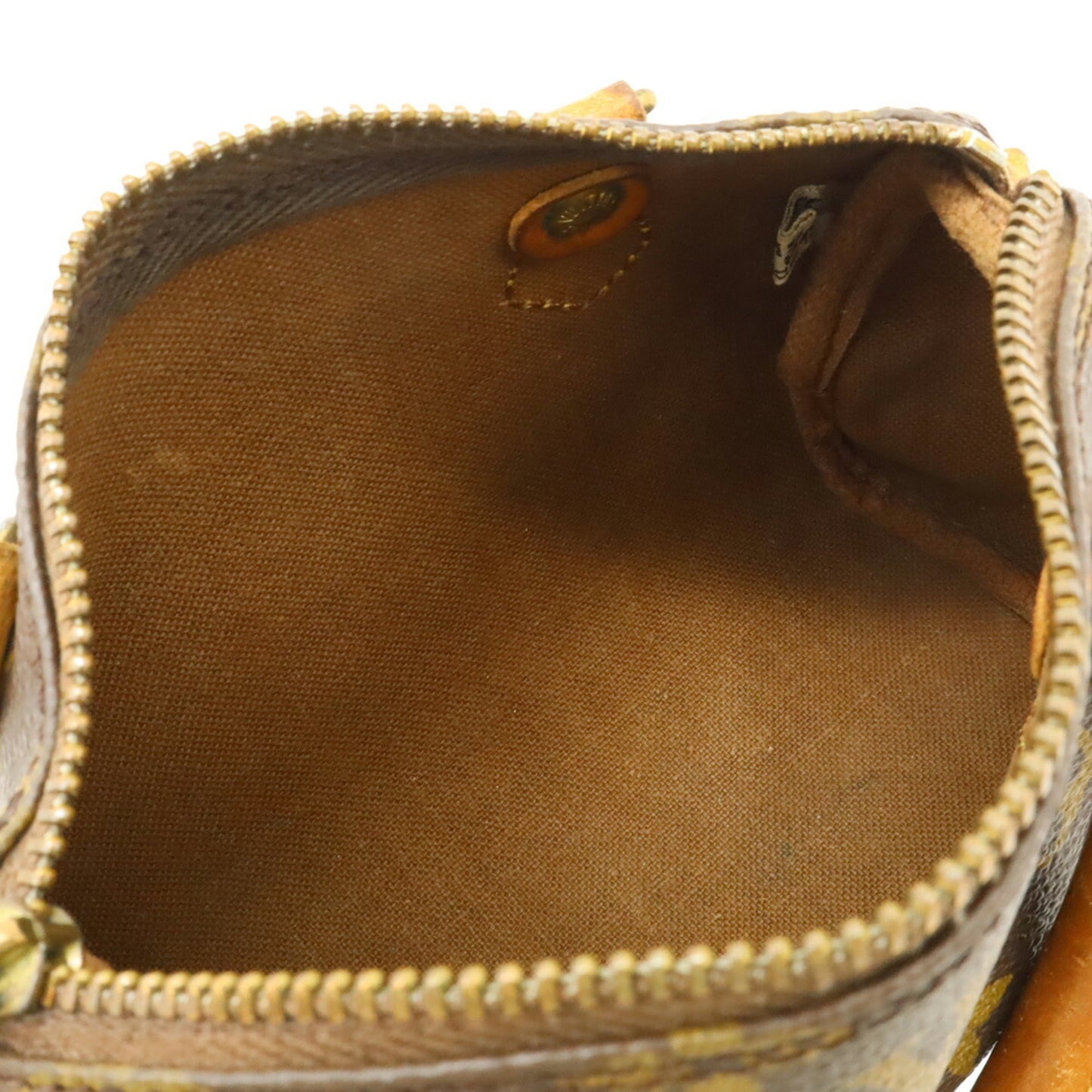 Louis Vuitton Brown Pvc Handbag Pouch (Pre-Owned)