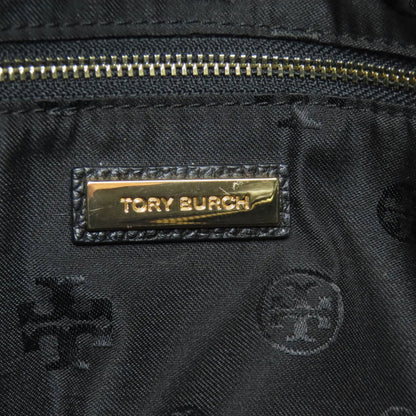 Tory Burch Black Leather Tote Bag (Pre-Owned)