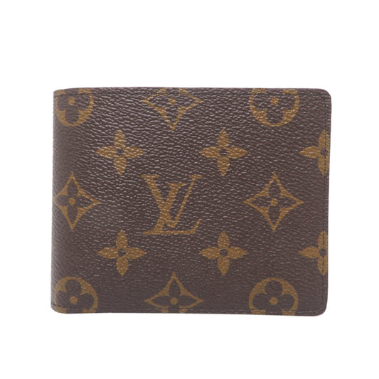 Louis Vuitton Brown Monogram Wallet (Bi-Fold) (Pre-Owned)