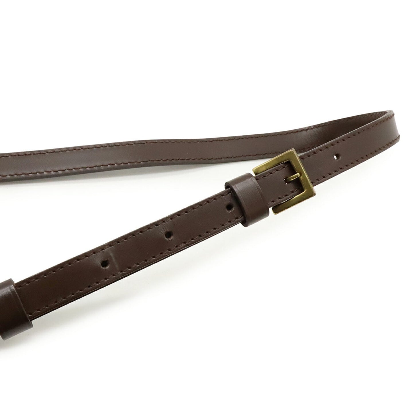 Louis Vuitton Brown Pvc Pochette Shoulder Bag (Pre-Owned)