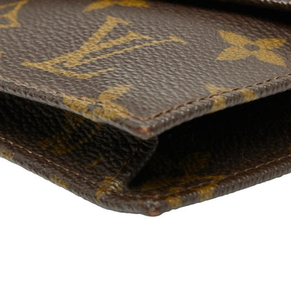 Louis Vuitton Brown Pvc Leather Pochette (Pre-Owned)