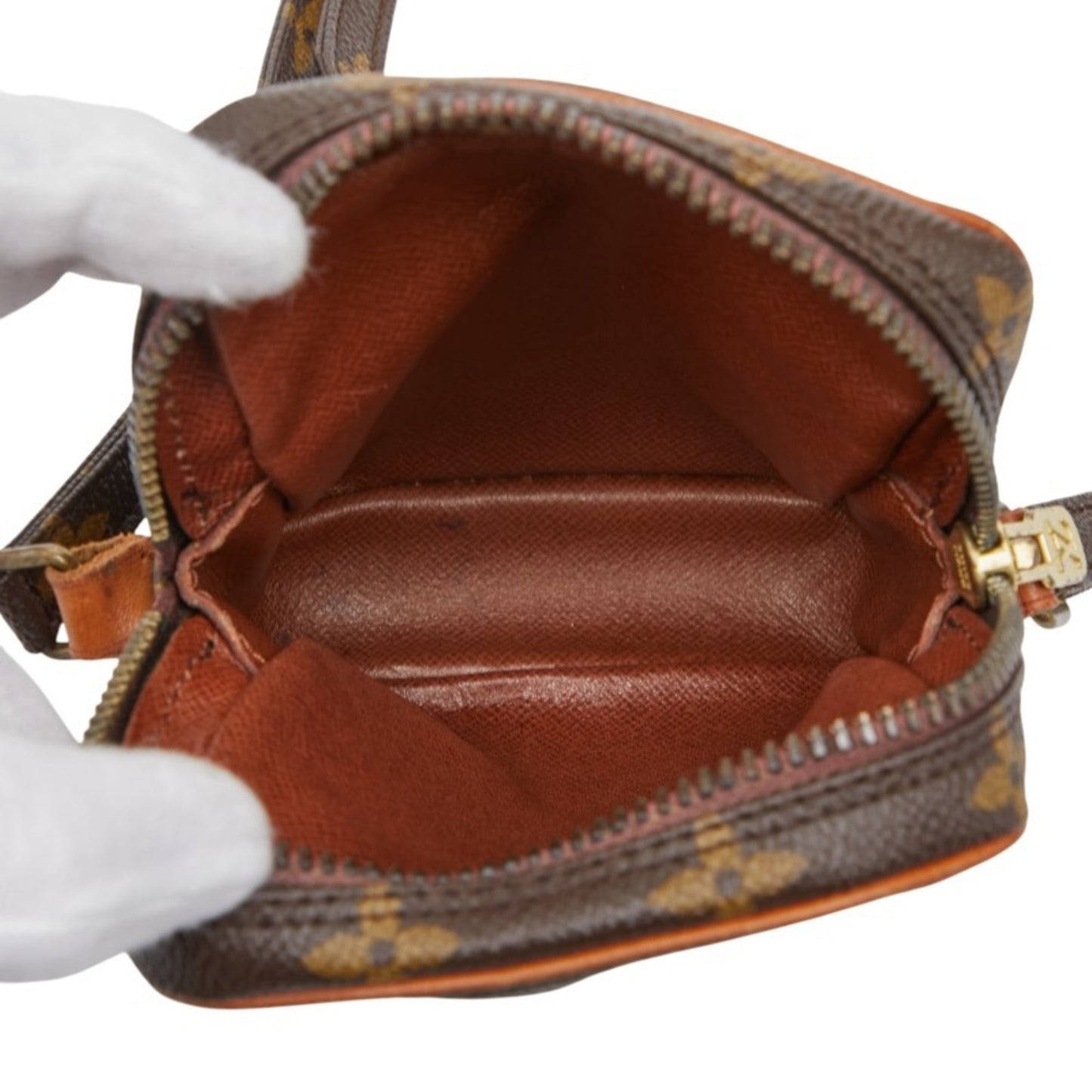 Louis Vuitton Brown Pvc Leather Shoulder Bag (Pre-Owned)