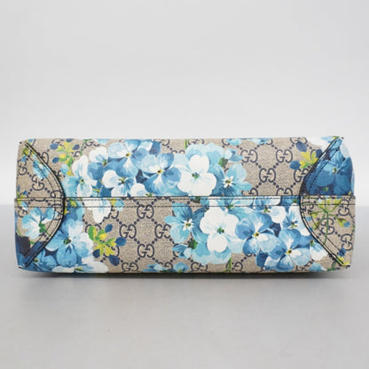 Gucci Blue Navy Pvc Tote Bag (Pre-Owned)